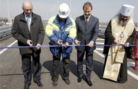В Киеве построена новая транспортная развязка.