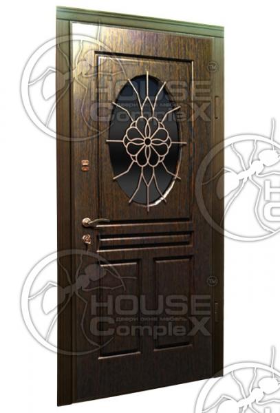 Двері "Лотос" венге