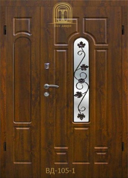 Входные двери со стеклом и ковкой в Украине оптом и в розницу - 7500 грн