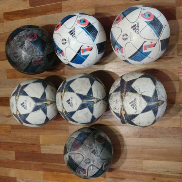Ремонт футбольных клееных и шитых мячей, ремонт футзальных мячей, ремонт волейбольных мячей