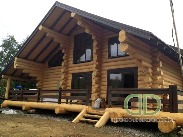 Изготовление и строительство современных деревянных домов с применением гнуто-клееных конструкций на экспорт